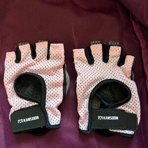 Kansoon Pink Weight Lifting Gloves